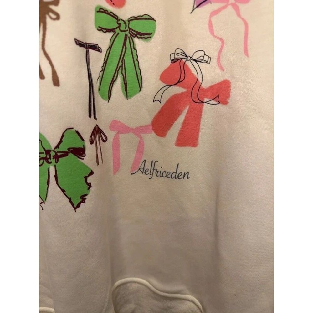 Aelfriceden Bow Hoodie Large - Picture 3 of 6